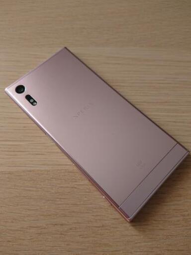 XPERIA XZ au SOV34 ピンク 中古極美品 ケース2種付 SIM解除済