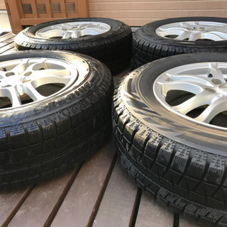 値下げしました！　スタッドレスタイヤ・ホイールセット ブリヂストン ブリザック REVO GZ BRIDGESTONE BLIZZAK