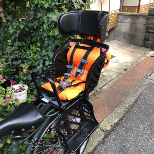OGK リアチャイルドシート  クッション　レインカバー