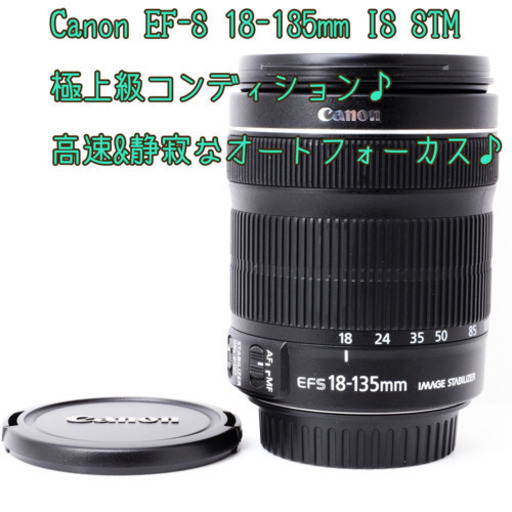 ★人気の高倍率★極上級★高速\u0026静寂なAF★キャノン 18-135mm STM ゆうパック代引き発送！送料、代引き手数料無料！