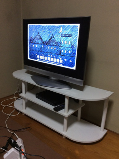 ビエラ26型\u0026DVDプレイヤー\u0026テレビ台