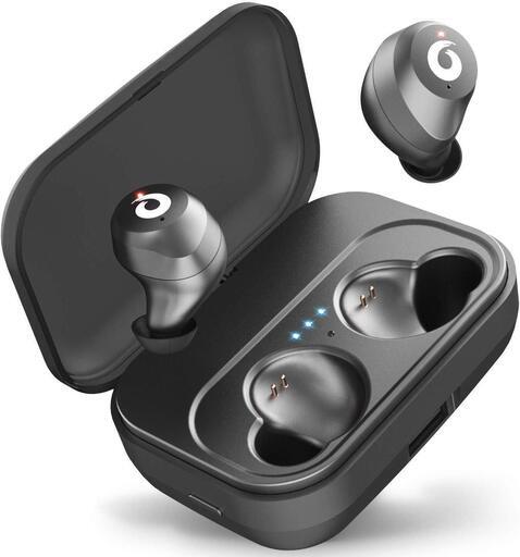 【新品】【IPX7完全防水 Bluetooth 5.0+EDR 】ワイヤレスイヤホン