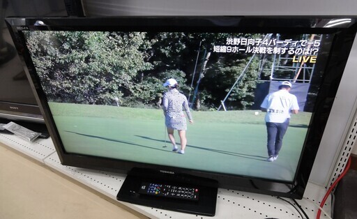 TOSHIBA/東芝 液晶テレビ 40インチ 2011年製 40BC3 リモコン付【ユーズドユーズ名古屋天白店】