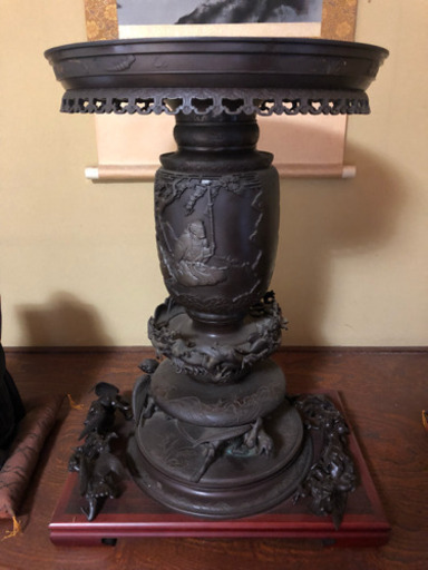 値下げ！ 壺 希少品 最終値下げ)金城次郎 壺屋焼 希少 飛鉋壺 最終値下げ)