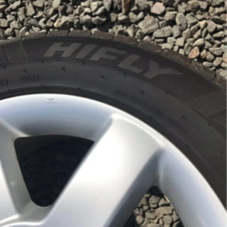 エクストレイル 純正ホイール組　夏タイヤ　バリ目