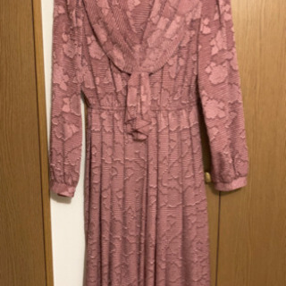 古着レトロなピンクロングワンピース80年代 キミー 烏丸御池のワンピースの中古 古着あげます 譲ります ジモティーで不用品の処分