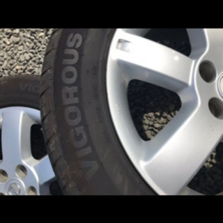 エクストレイル 純正ホイール組　夏タイヤ　バリ目