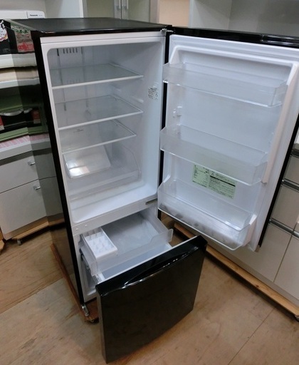 【販売終了しました。ありがとうございます。】TOSHIBA　2ドア　冷凍冷蔵庫　GR-M15BS　2018年製　中古美品