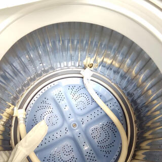 横浜発 洗濯機 シャープ イオンコート 7キロ カビない穴無しドラム 