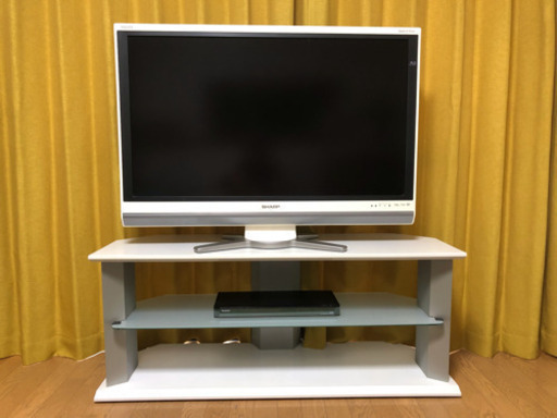 42型テレビ\u0026BDディスクプレイヤー\u0026テレビ台セット