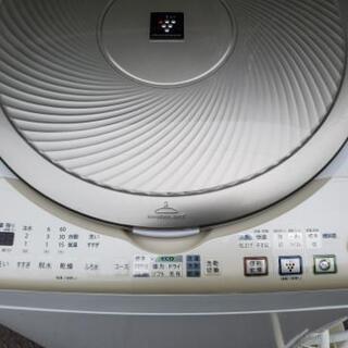 生活家電 SHARP シャープ 9.0kg 全自動電気洗濯機 ES-TX920 2012年製