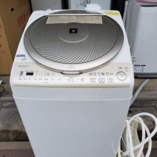 生活家電 SHARP シャープ 9.0kg 全自動電気洗濯機 ES-TX920 2012年製