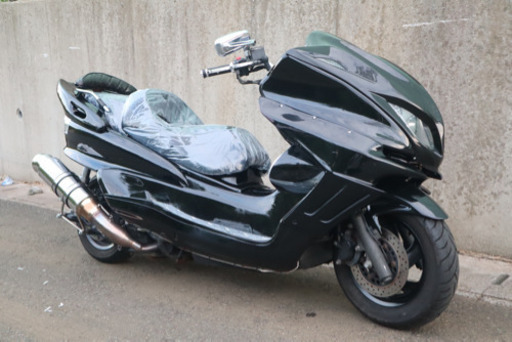 YAMAHA マジェスティ】ローダウン！！シート、スピーカー4、アンプ新品！！