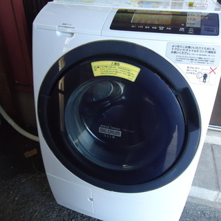 エコプラス小倉南店】日立 洗濯機 BD-SG100B 2017年製 10㎏ 中古