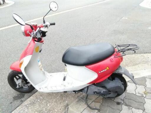 ♪ジモティー特価♪気軽に乗れる　スズキ　レッツ４パレット　盗難防止警報機付き５０ｃｃスクーター