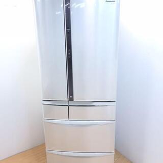 【送料込】Panasonic 冷蔵庫NR-F506T-N 2012年製 パナソニック 6ドア冷蔵庫 NR-F506T-S 501L 12年製 シルバー 配送無料