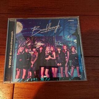 TWICE 掻い Breakthrough CD