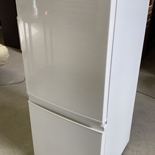 SHARP　ホワイト　2ドア冷蔵庫　137L　2018年　美品
