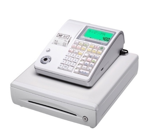 casio カシオ レジスター TE-400WE 未使用