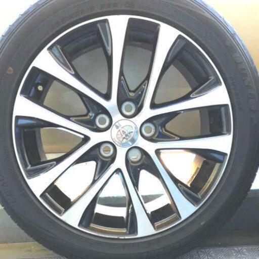 相談中 エスティマ 純正ホイール 低燃費タイヤ ４本セット フラッパー 矢賀のタイヤ ホイールの中古あげます 譲ります ジモティーで不用品の処分