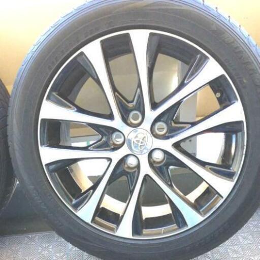 相談中 エスティマ 純正ホイール 低燃費タイヤ ４本セット フラッパー 矢賀のタイヤ ホイールの中古あげます 譲ります ジモティーで不用品の処分