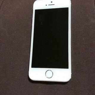 iPhone5s Silver　16GB 　ほぼ未使用