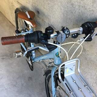 値下げします❗25000円→20000円　状態良好！！子供向け24インチ　クロスバイク khodaa-bloom rail f-edition　オプション付き70000円相当