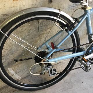 値下げします❗25000円→20000円　状態良好！！子供向け24インチ　クロスバイク khodaa-bloom rail f-edition　オプション付き70000円相当