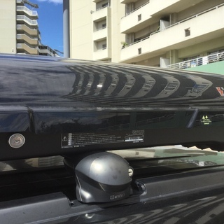 IINNOルーフボックス(BRQ55BK)エアロベース(ステーXS300+バーXB108+XB108)セット