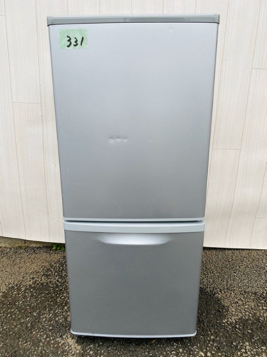 331番 Panasonic✨ノンフロン冷凍冷蔵庫❄️ NR-B143W-S‼️