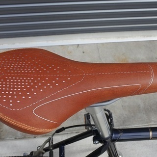 Bianchi(ビアンキ)のお洒落なミニベロ♪Merlo タイヤ、サドル、シフター新品交換済み　1×7ｓ Bianchi(ビアンキ)のお洒落なミニベロ♪Merlo タイヤ、サドル