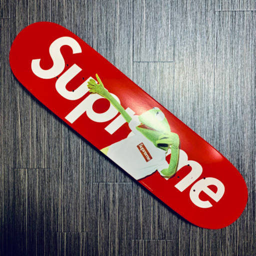 【希少】supreme×カーミット スケートボード デッキ