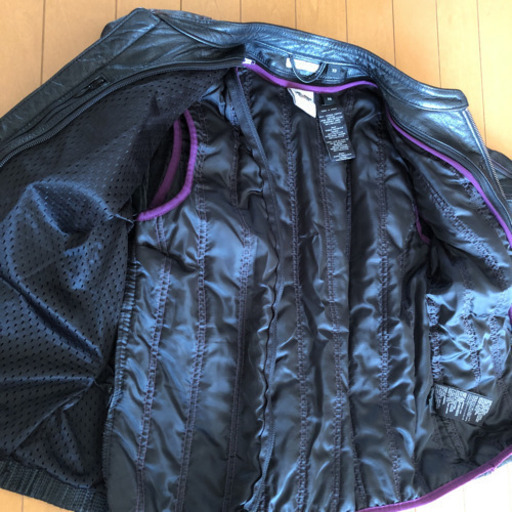 ハーレーダビッドソン ライダースジャケット XS 美品 極美品！Hurley