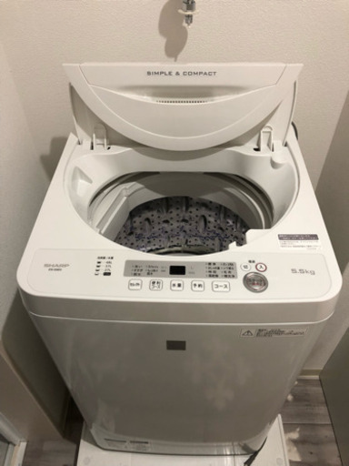 全自動洗濯機  SHARP  5.5kg