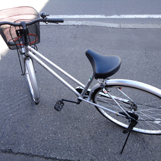 COSTER city 自転車 27インチ シルバー シティサイクル 変速無し ...