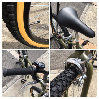 【新車】　BMX　backpacker. ６０９　マットオリーブ