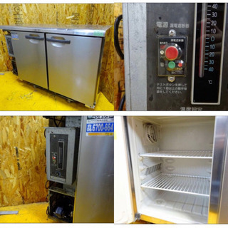 (4199-0)ホシザキ テーブル型冷蔵庫 RT-120PTC 台下 ショーケース 業務用 中古品 厨房機器 飲食店 店舗 