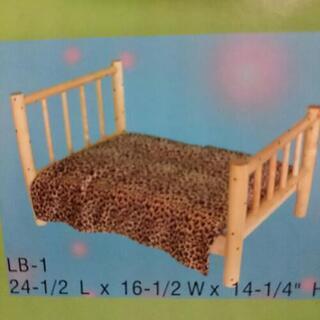 新品未使用 木製 ペットベッド