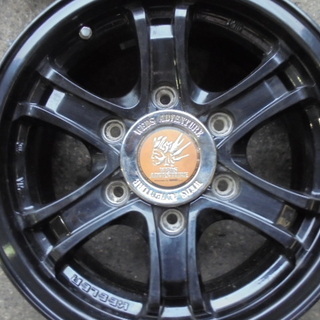 4本set WEDS ADVENRURE 15×6J 139.7/6H +33　美品
