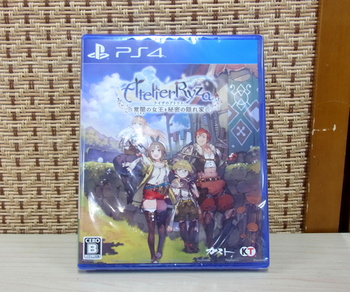 南12条店 新品未開封 PS4 ソフト ライザのアトリエ ~常闇の女王と秘密の隠れ家