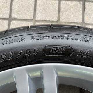 ＢＭＷ３シリーズＭスポーツ純正　１８インチ　１本　ランフラットタイヤ付き