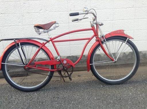 SCHWINN シュウィンビーチクルーザー1950年代前後・MADE IN USAモデルです。