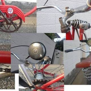 SCHWINN シュウィンビーチクルーザー1950年代前後・MADE IN USAモデルです。