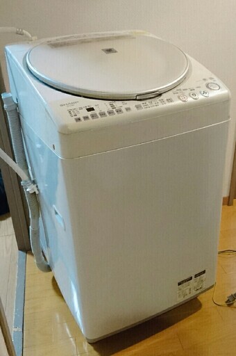 洗濯機(洗濯乾燥機付き)【シャープ】ES-T70E7　中古
