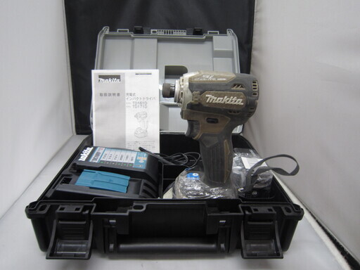【エコプラス門司店】マキタ　18Vインパクトドライバ　TD171DRGX　中古品　makita