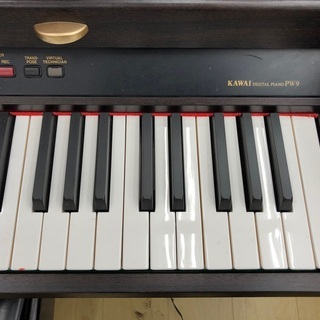 カワイ　電子ピアノ　デジタルピアノPW9 KAWAI☆デジタルピアノ 電子ピアノ☆PW9 88鍵盤☆椅子つき 配達可能