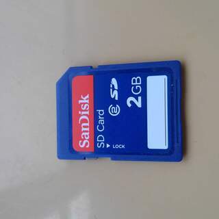 SanDisk SDｶｰﾄﾞ 2GB Class2