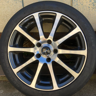 トヨタ TRD 17インチ アルミホイールタイヤ4本セット