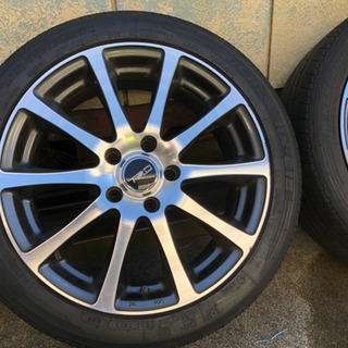 トヨタ TRD 17インチ アルミホイールタイヤ4本セット