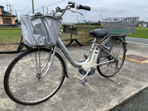 ブリジストン 電動アシスト自転車 26インチ 3段ギヤ LEDライト 静岡 磐田